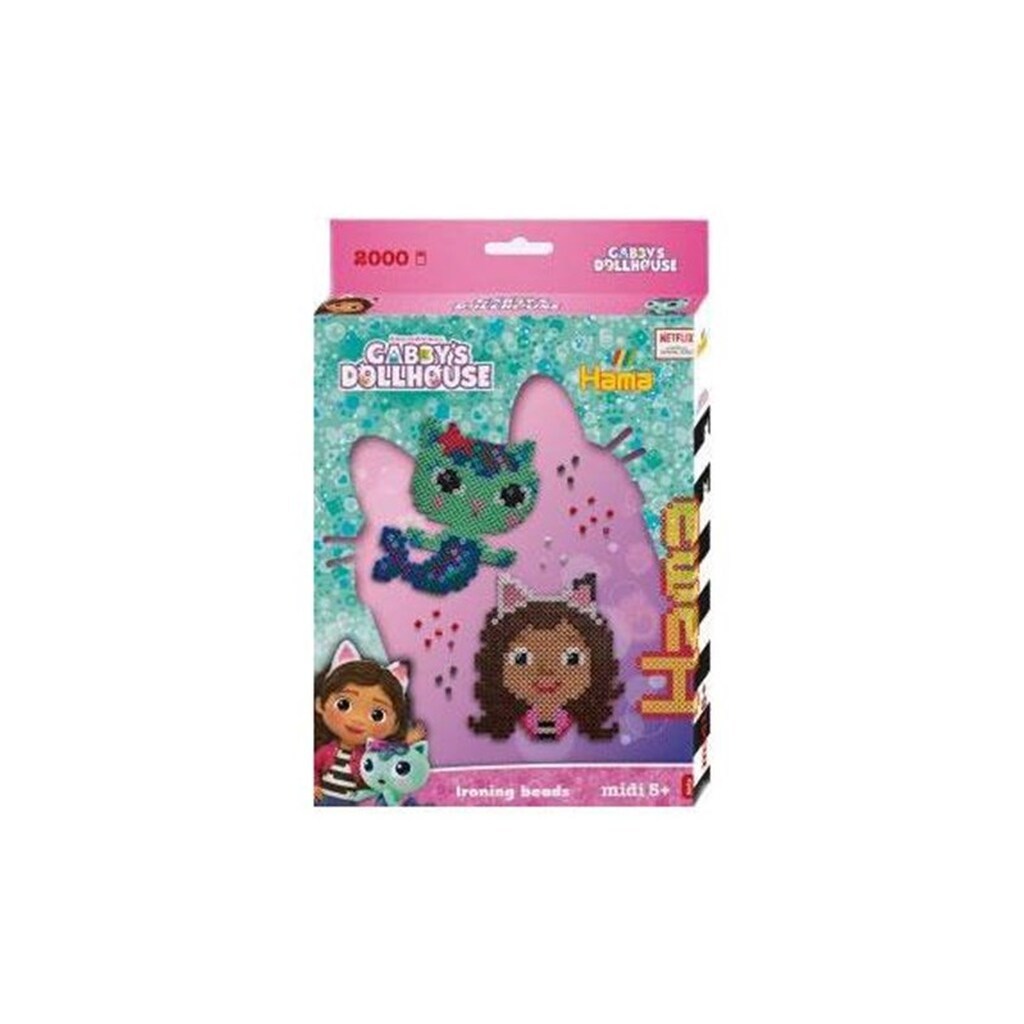 Hama Ironing Bead Set - Gabby&apos;s Dollhouse 2000 pcs