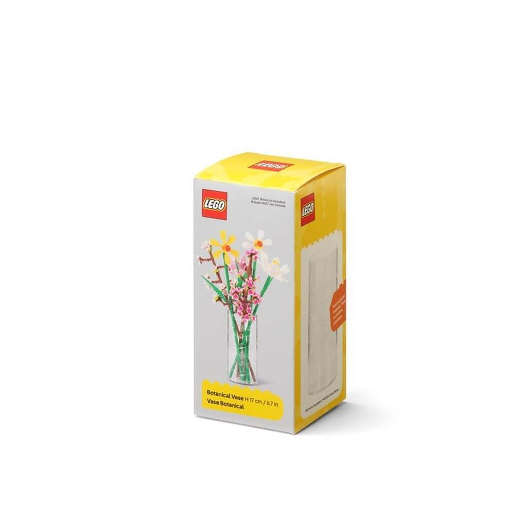 LEGO Cylinder Vase Brick Art Line - Transparent