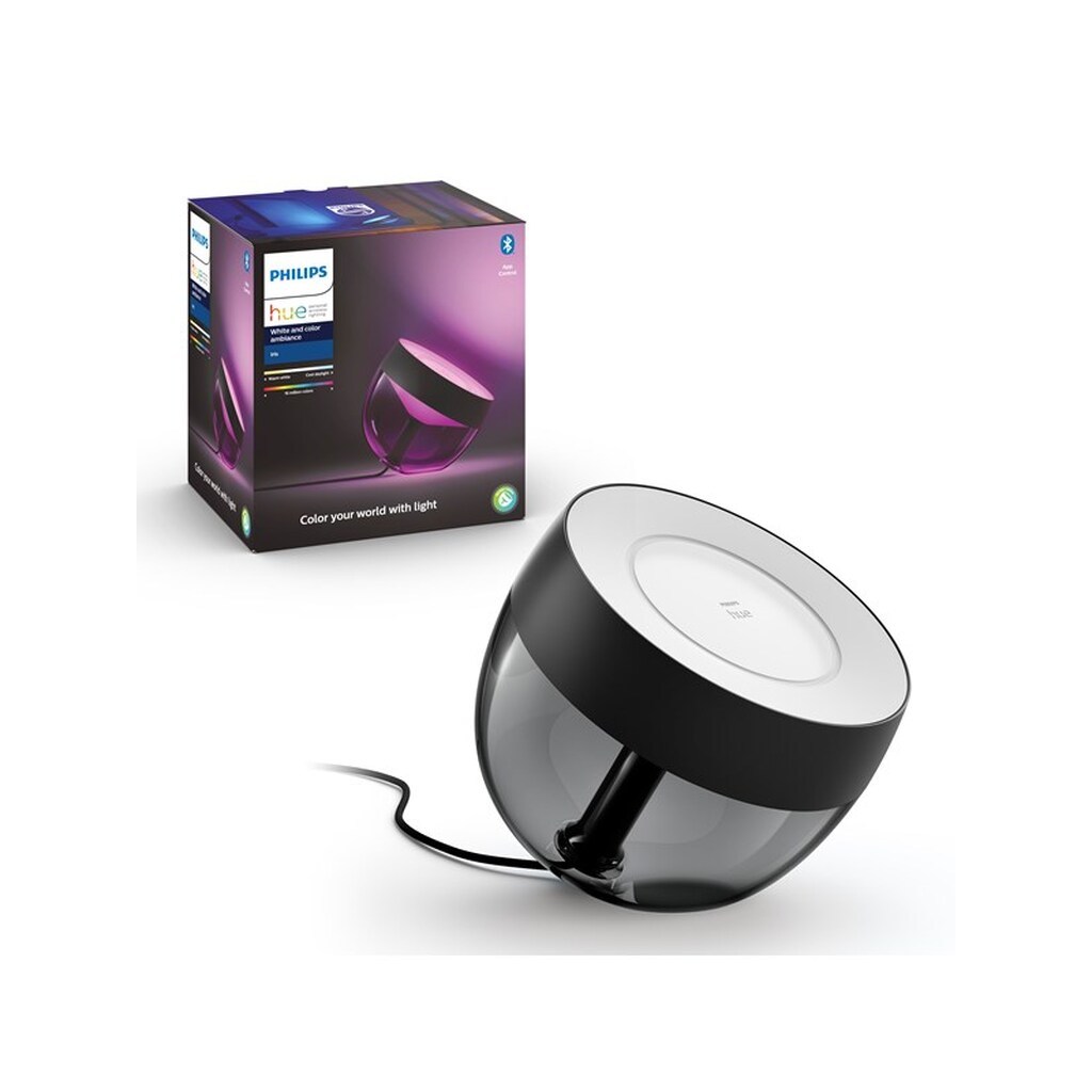 Philips Hue Iris Transportabel Bordlampe - BT - Sort