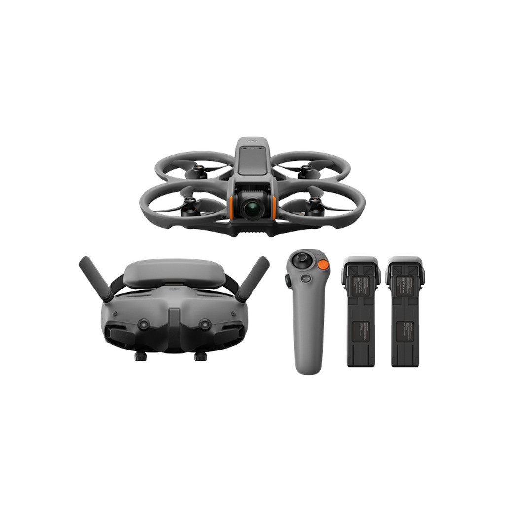 DJI - Avata 2 Fly More Combo - 2 Extra Batteries + Goggles 3 &amp; RC Motion 3 - 377 g - C1