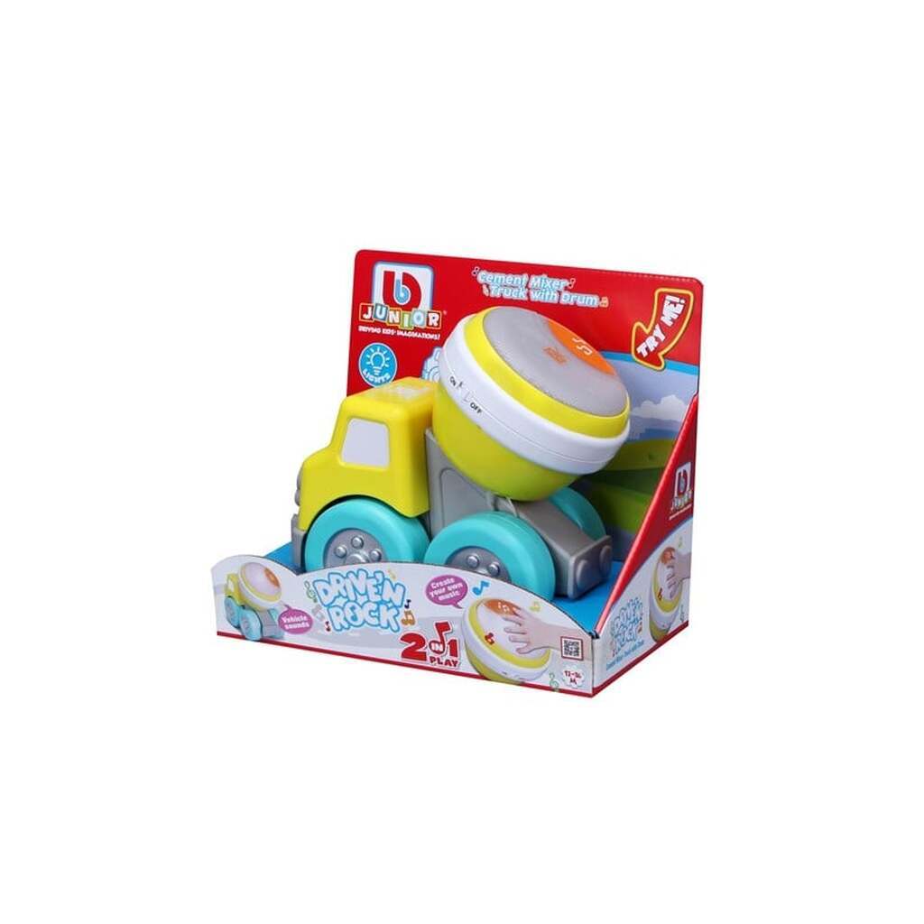 BB Junior Drive'N Rock Cement mixer truck