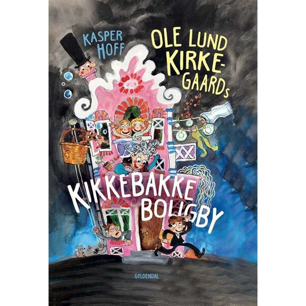 Ole Lund Kirkegaards Kikkebakkeboligby - Børnebog - Hardcover