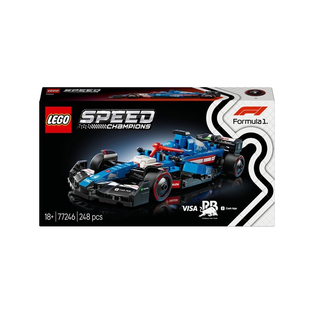LEGO Speed Champions 77246 Visa Cash App RB VCARB 01 F1®-racerbil