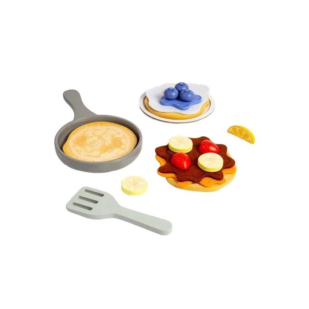 Bigjigs - Wooden Pancake Playset 16pcs.