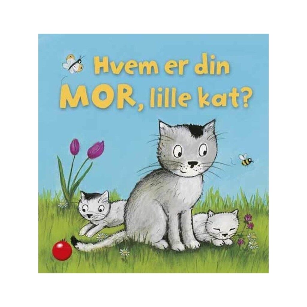 Hvem er din mor lille kat? - Børnebog - Papbog