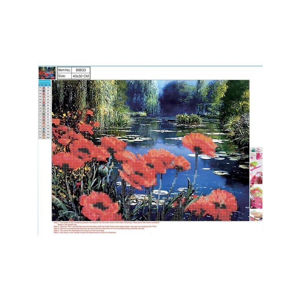CENTRUM Diamond Painting 30*40cm. Skovsø