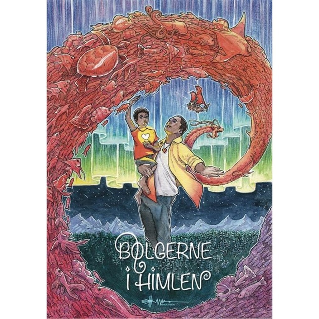 Bølgerne i himlen - Børnebog - hardback