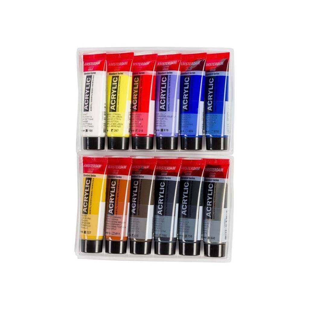 Bruynzeel Amsterdam Standard Series Acrylic Paint Urban Landscape Set 20ml 12pcs.