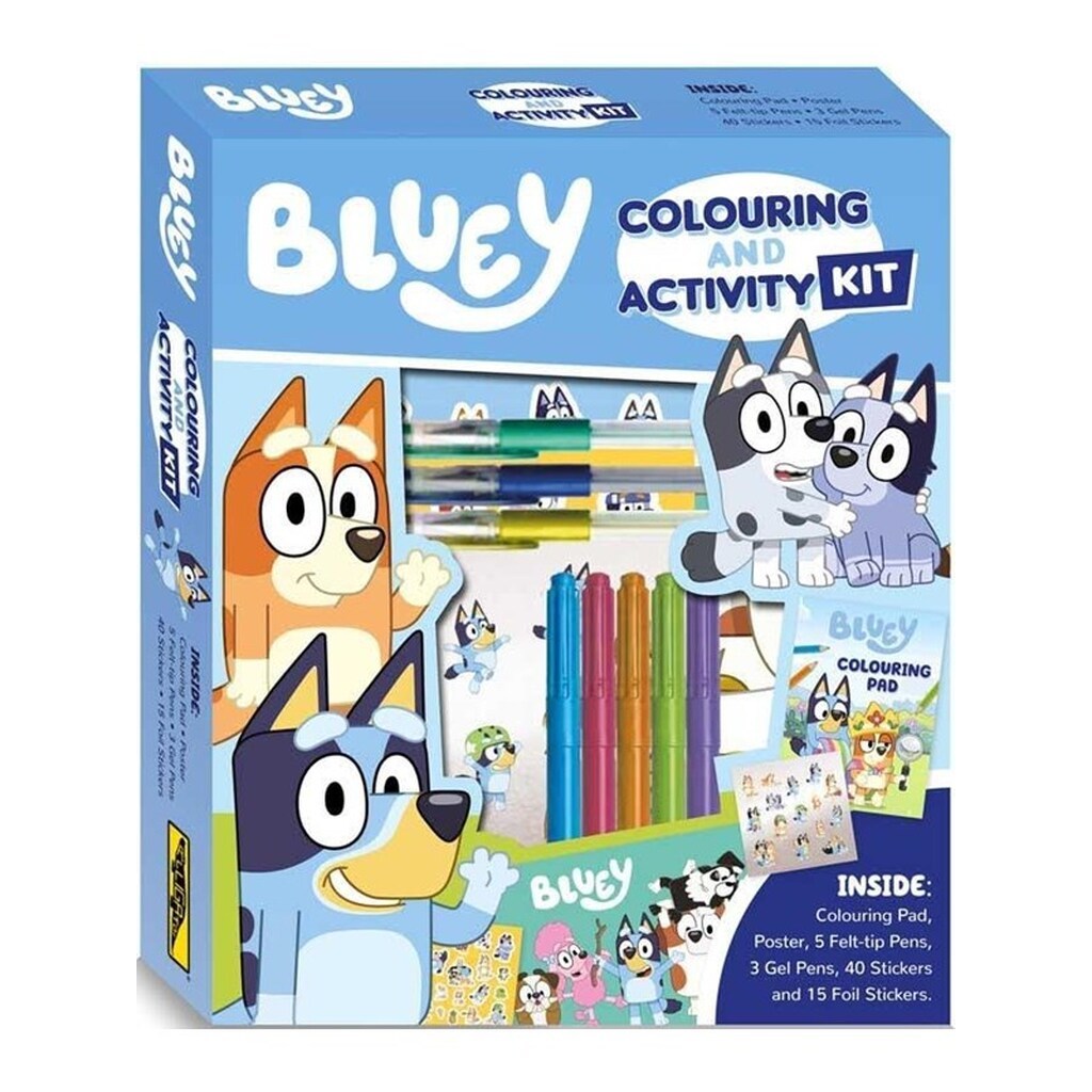 Alligator BLUEY Colouring &amp; Activity Kit