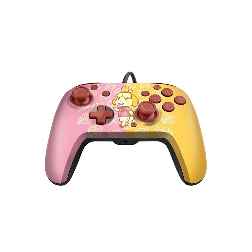 PDP Faceoff Deluxe Audio Isabelle - Wired Controller - Nintendo Switch