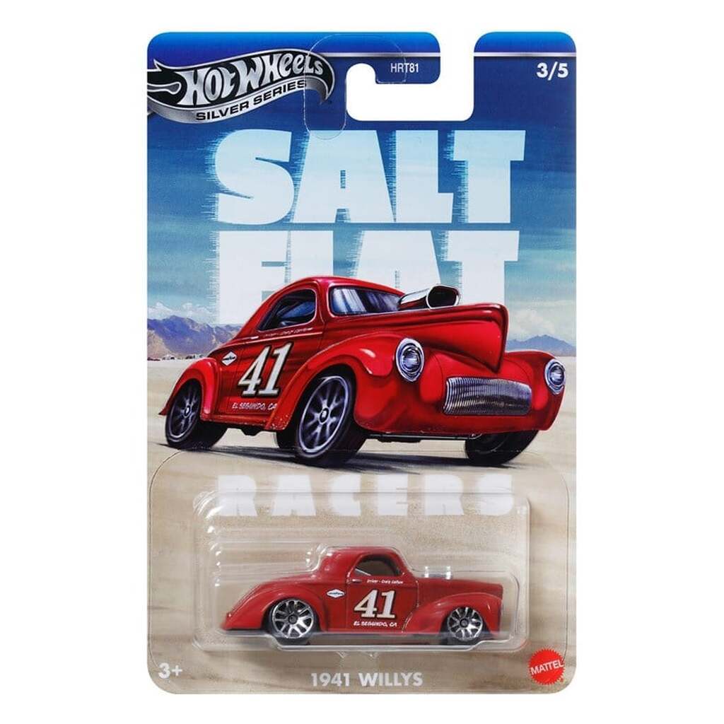 Hot Wheels Silver Series Salt Flat Racers - 1941 Willys