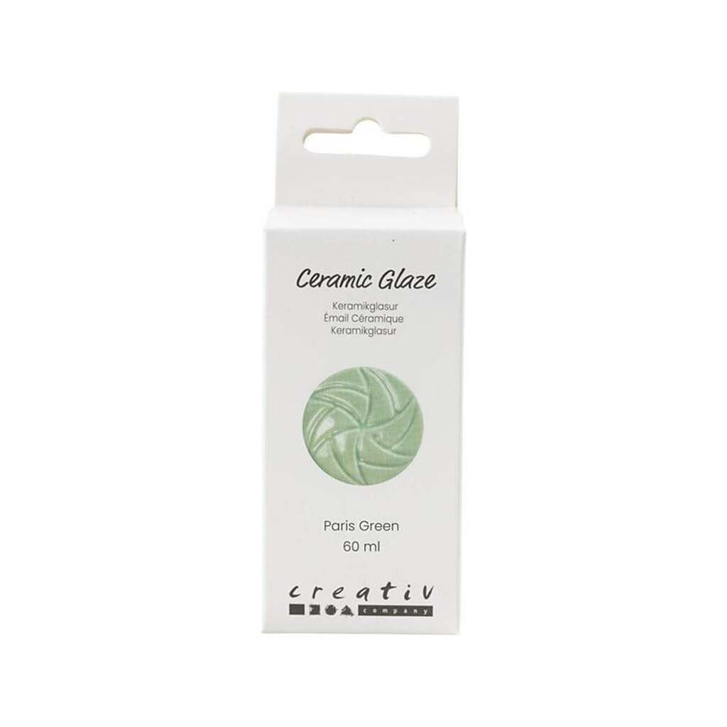 Creativ Company - Ceramic Glaze 984-1101 C Opaque Paris Green - 60ml
