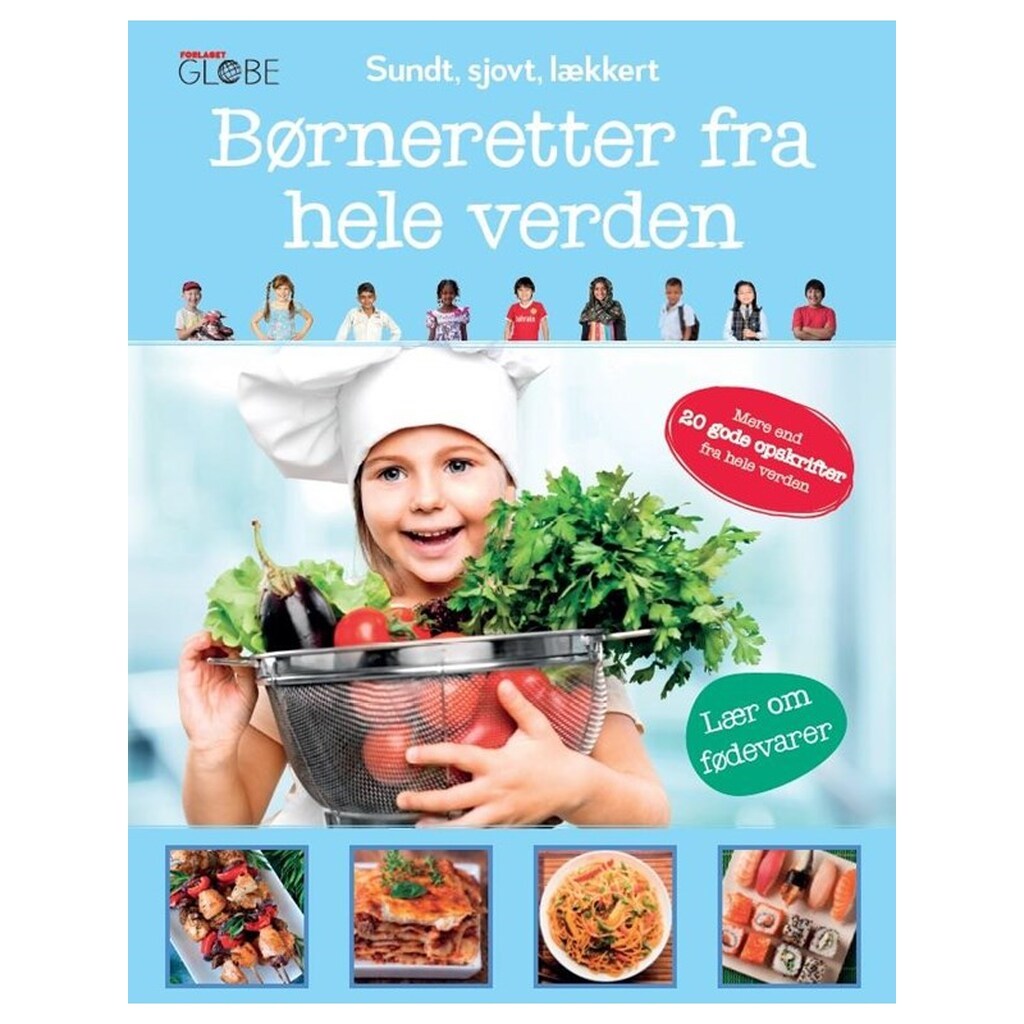 Børneretter fra hele verden - Børnebog - Hardcover