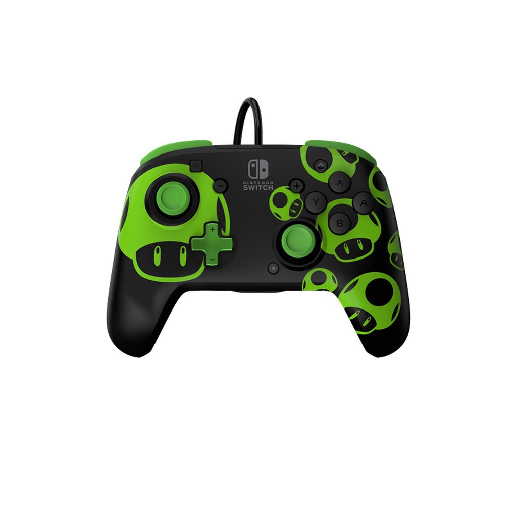 PDP Rematch Wired: 1Up (Glow In The Dark) - Wired Controller - Nintendo Switch