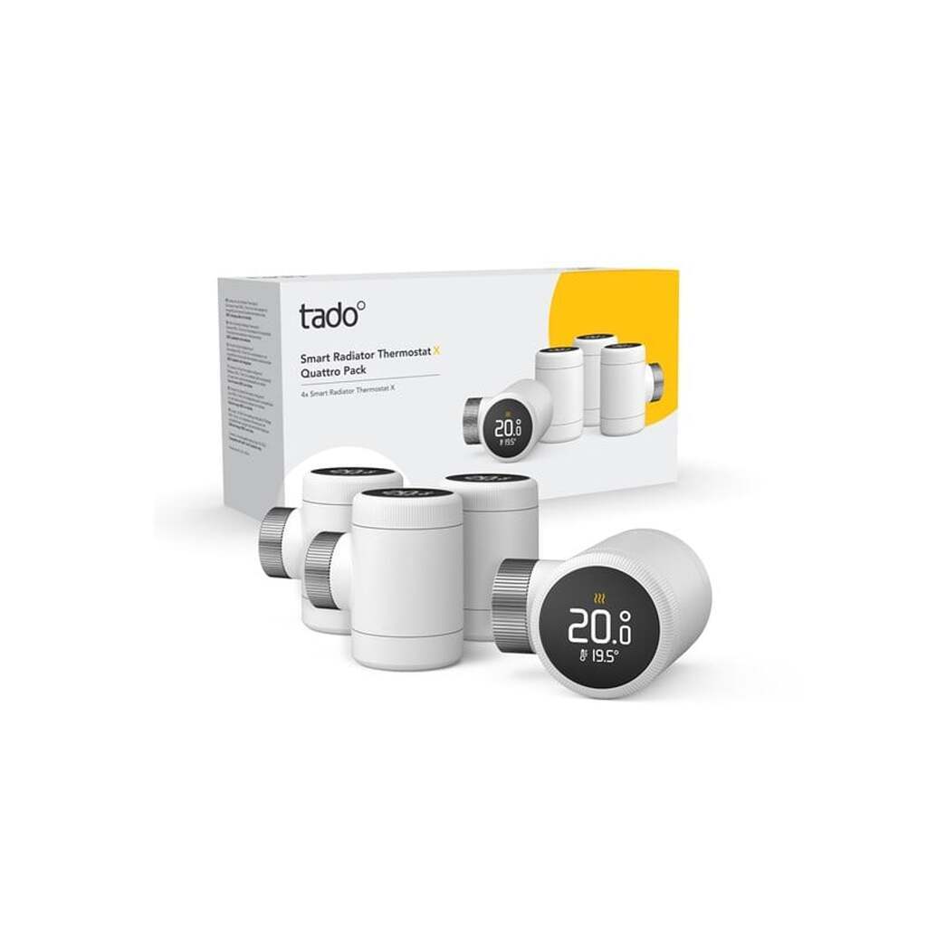 tado Smart Radiator Thermostat X - Quattro pack