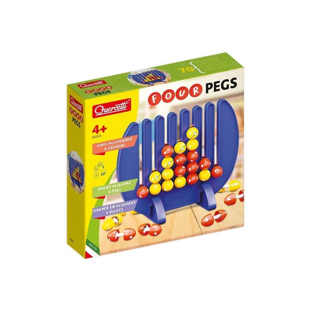 Quercetti - Four in a Row Board Game (EN)