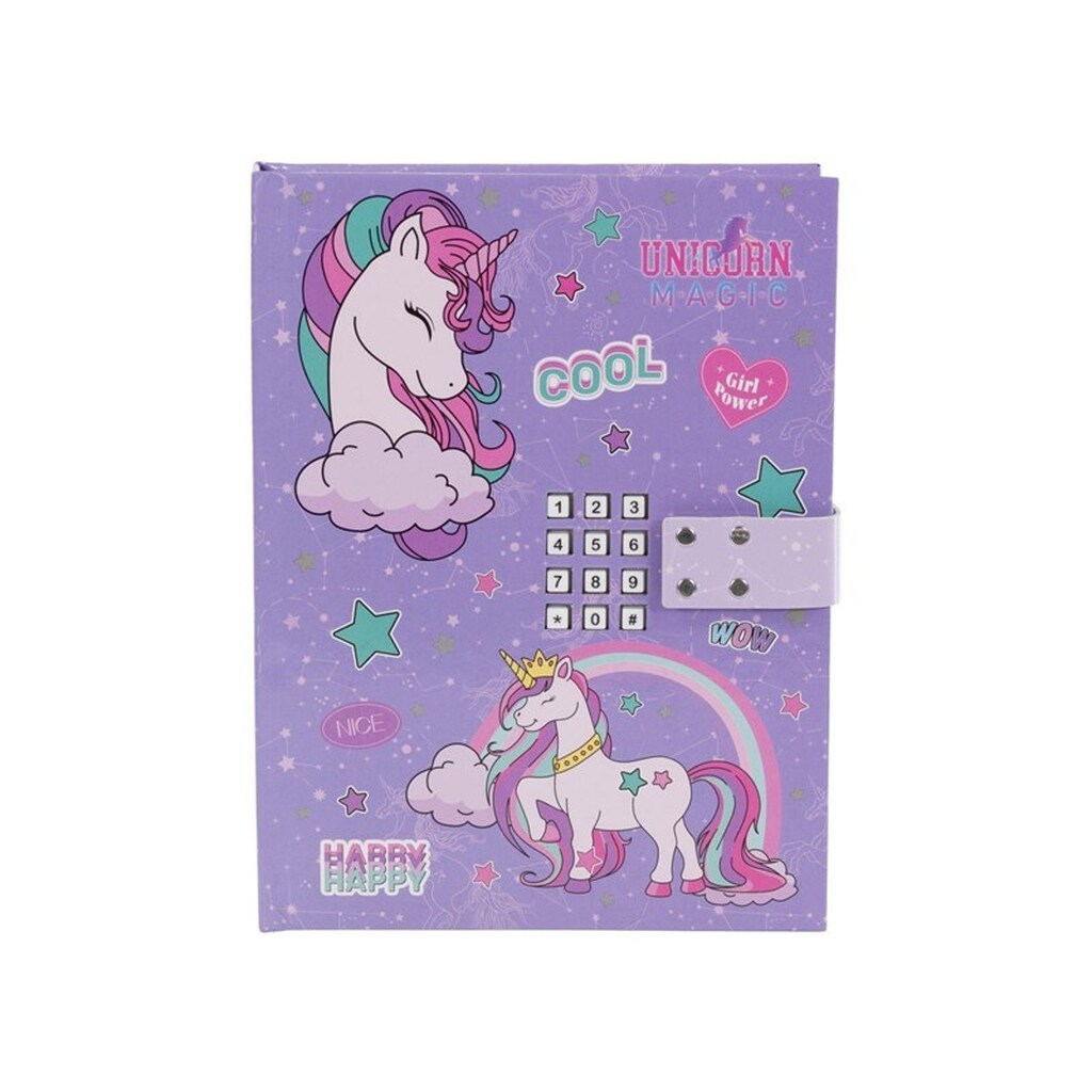 Tinka DAGBOG M/KODELÅS UNICORN