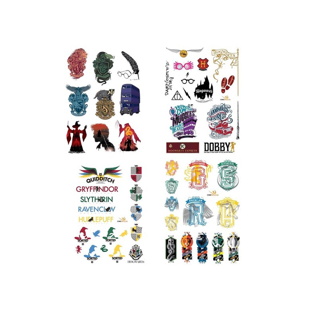Cinereplicas Harry Potter Stickers Set of 55 stickers