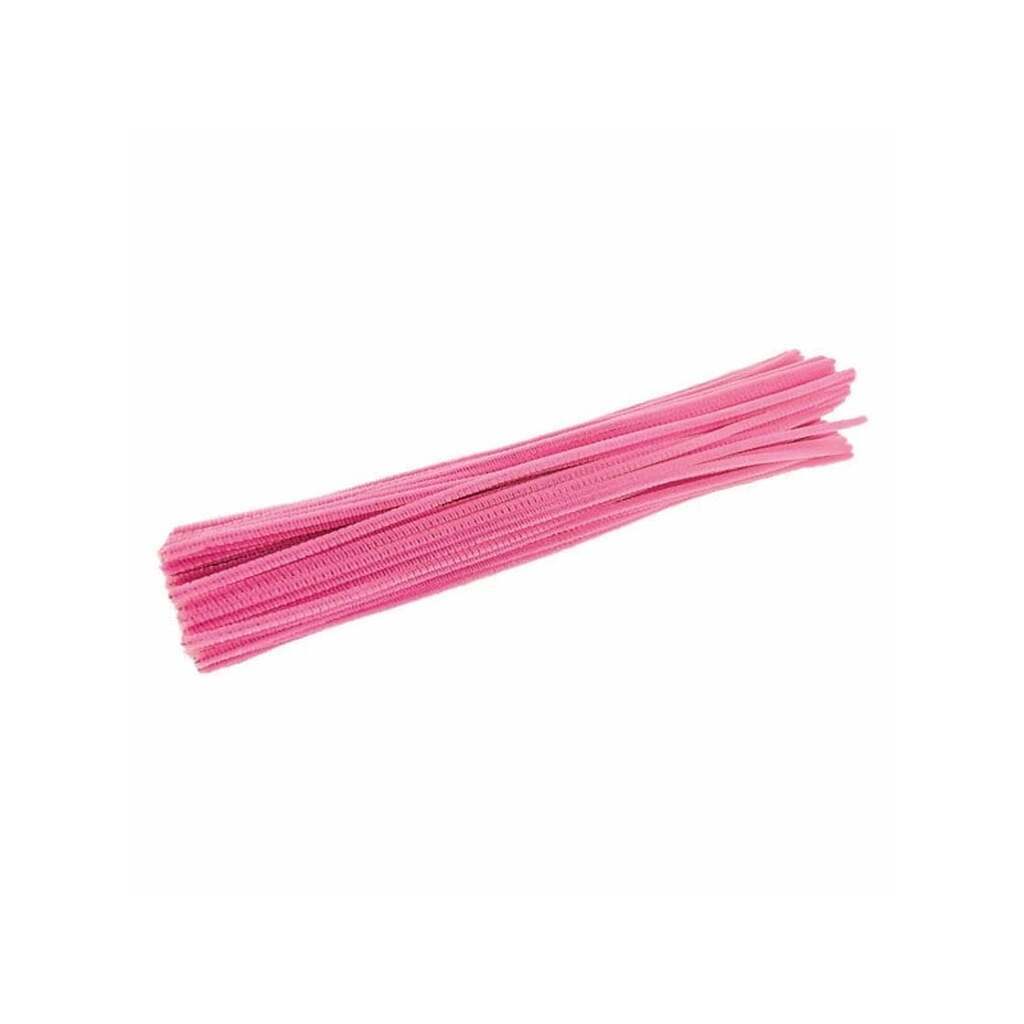 Colorations - Pink Chenille Wire 100pcs.