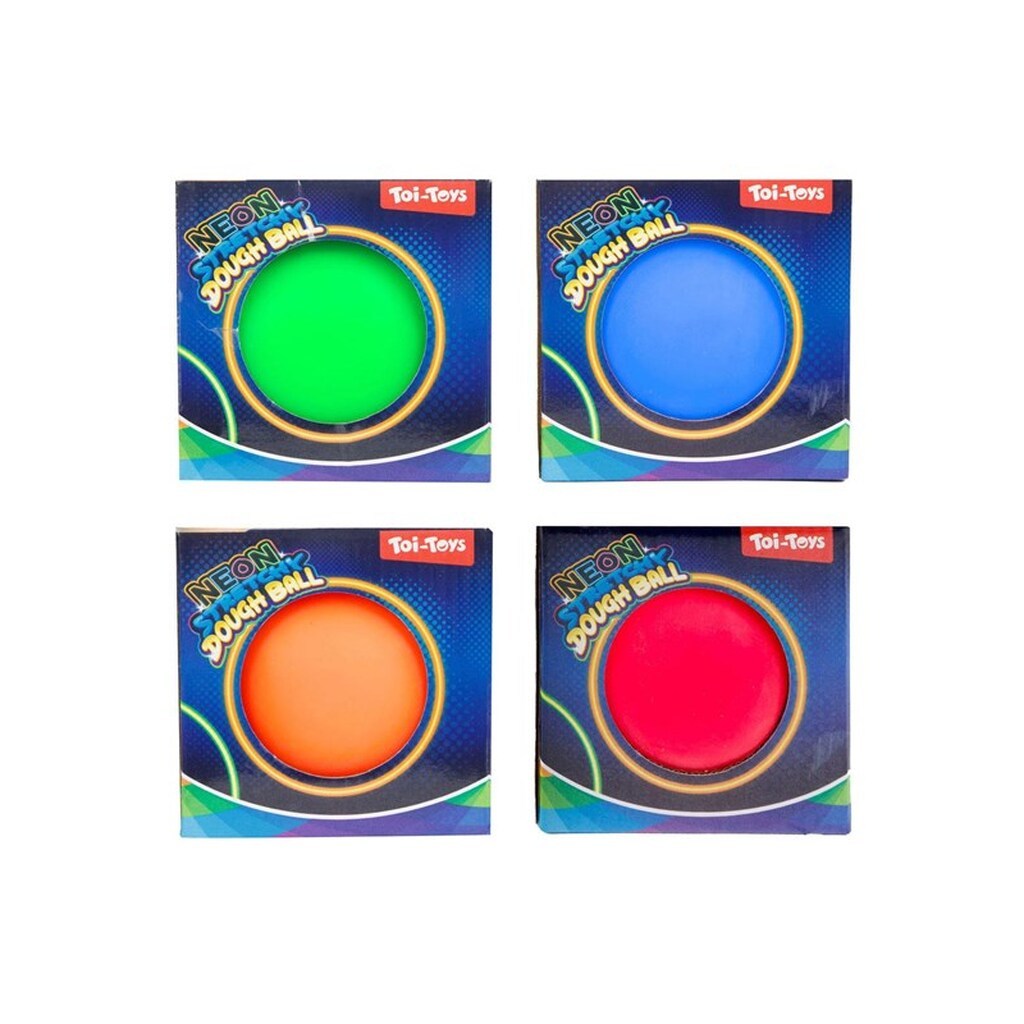 Toi-Toys Fun Kneading Ball Neon 10cm