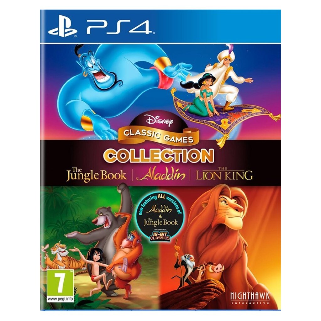 Disney Classic Games Collection: Aladdin The Lion King and The Jungle Book - Sony PlayStation 4 - Action
