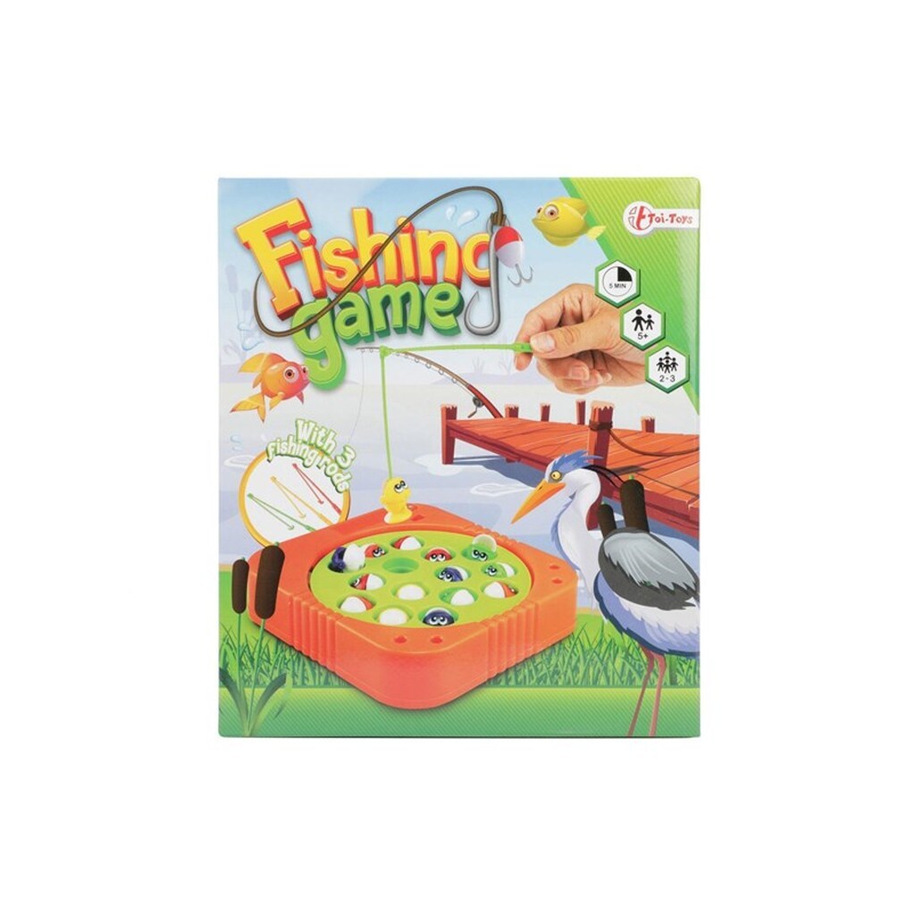 Toi-Toys Electronic Fishing Game with 3 Fishing Rod