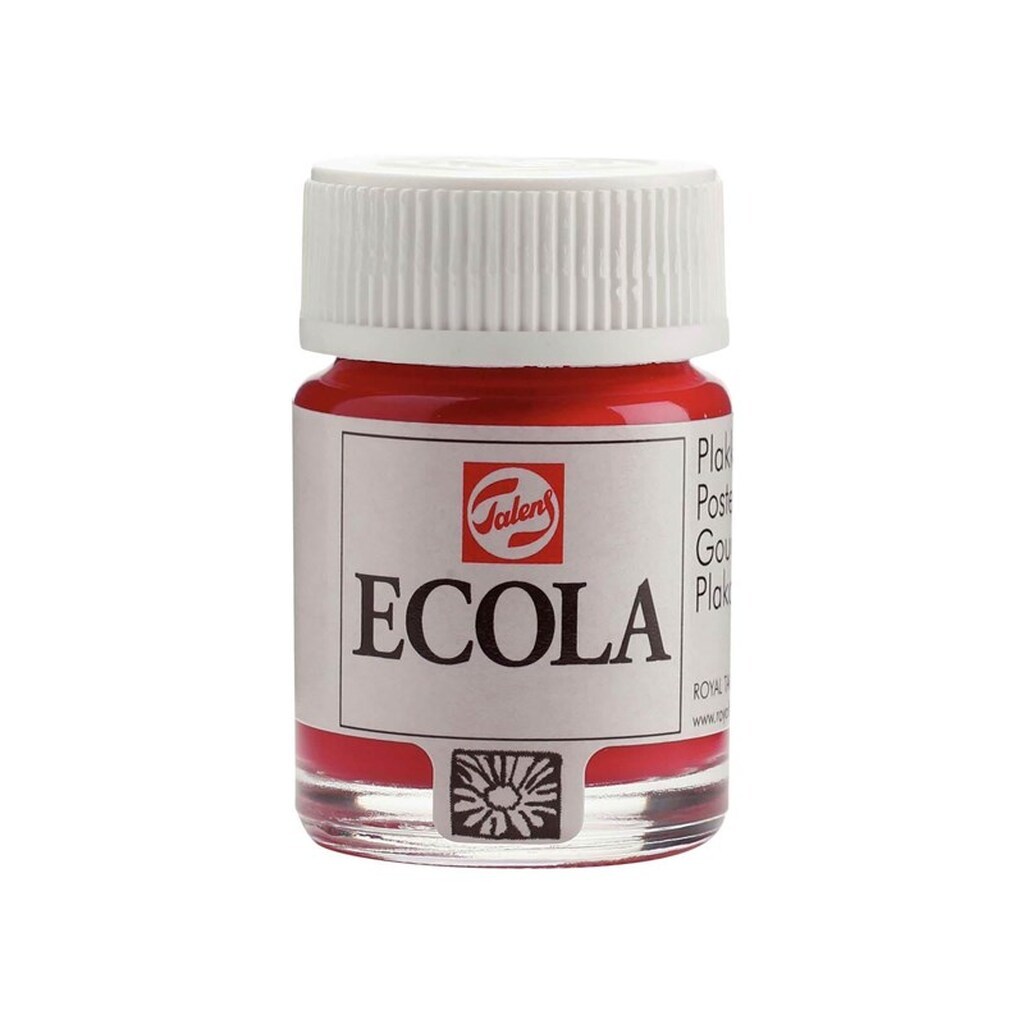 Bruynzeel - Ecola Poster Paint Bottle 16ml Carmine 318