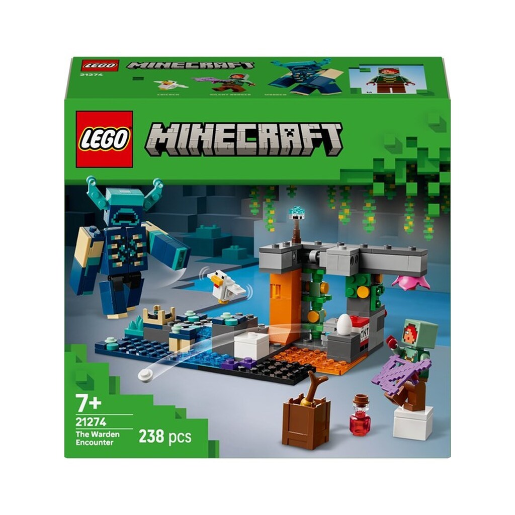 LEGO Minecraft 21274 Warden-mødet