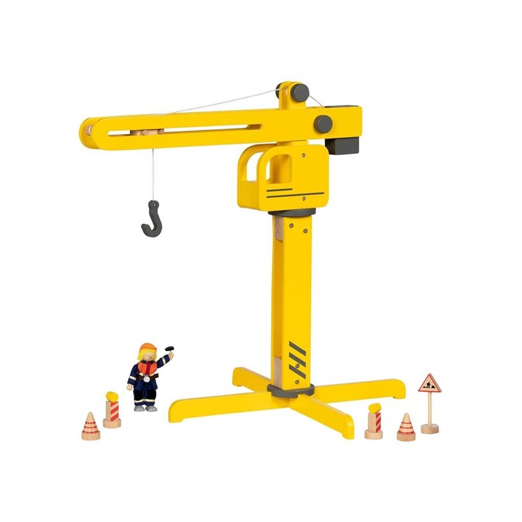Goki Wooden Construction Crane 56cm