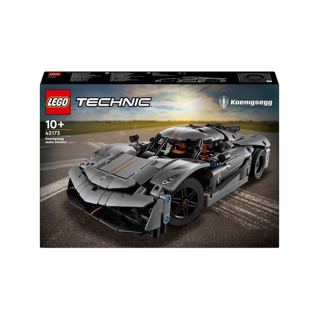 LEGO Technic 42173 Koenigsegg Jesko Absolut-hyperbil - grå