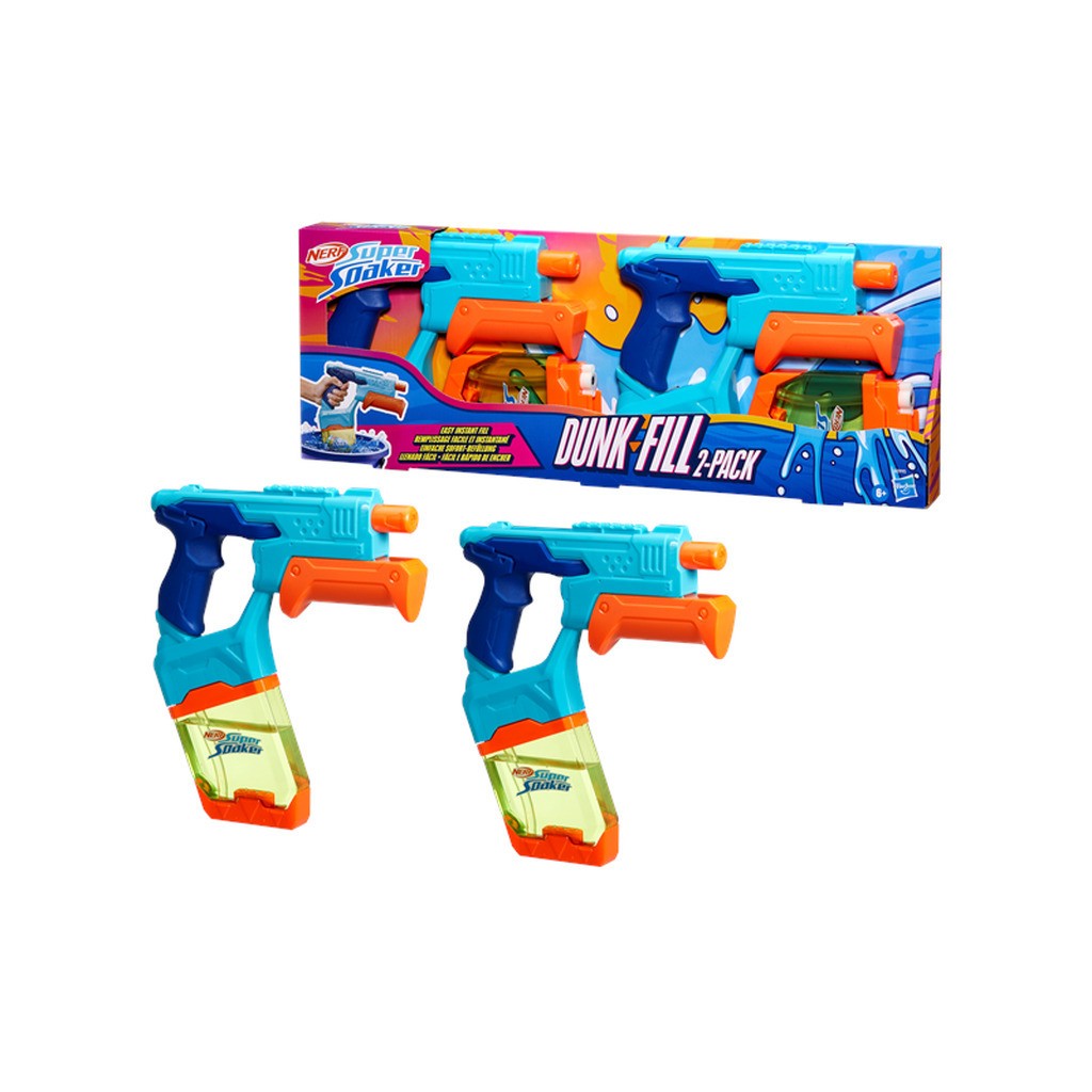 NERF Super Soaker Dunk-Fill Water Blaster 2-Pack