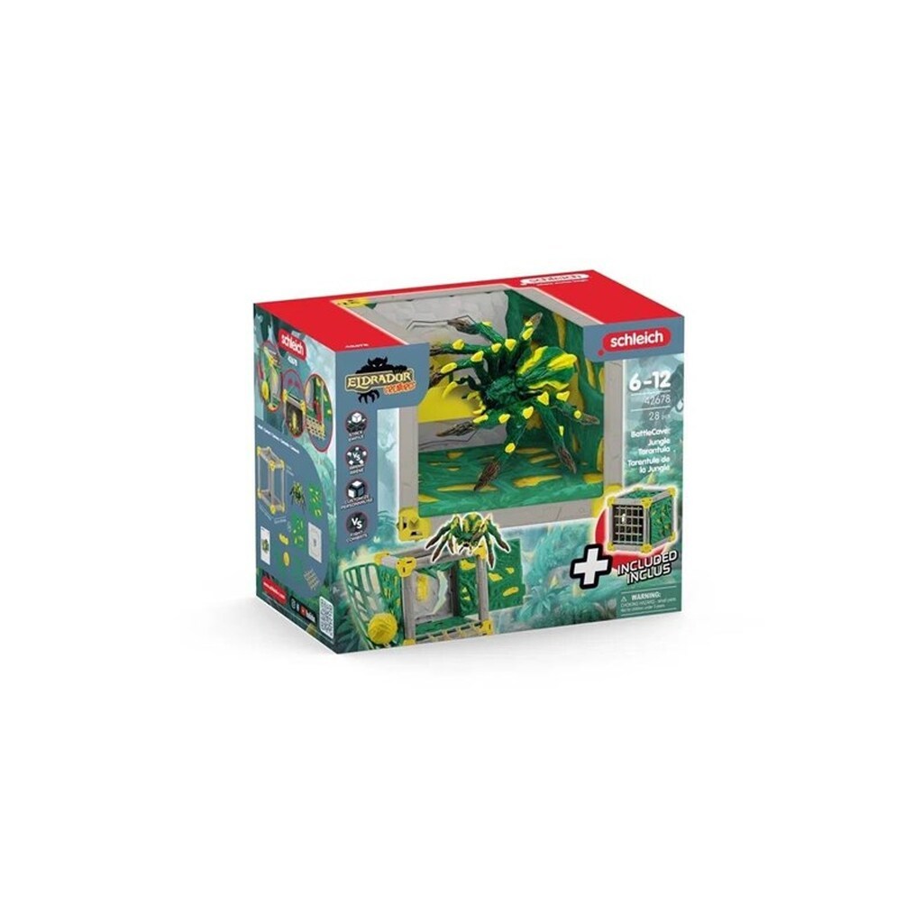 Schleich BattleCave Junglefugleedderkop