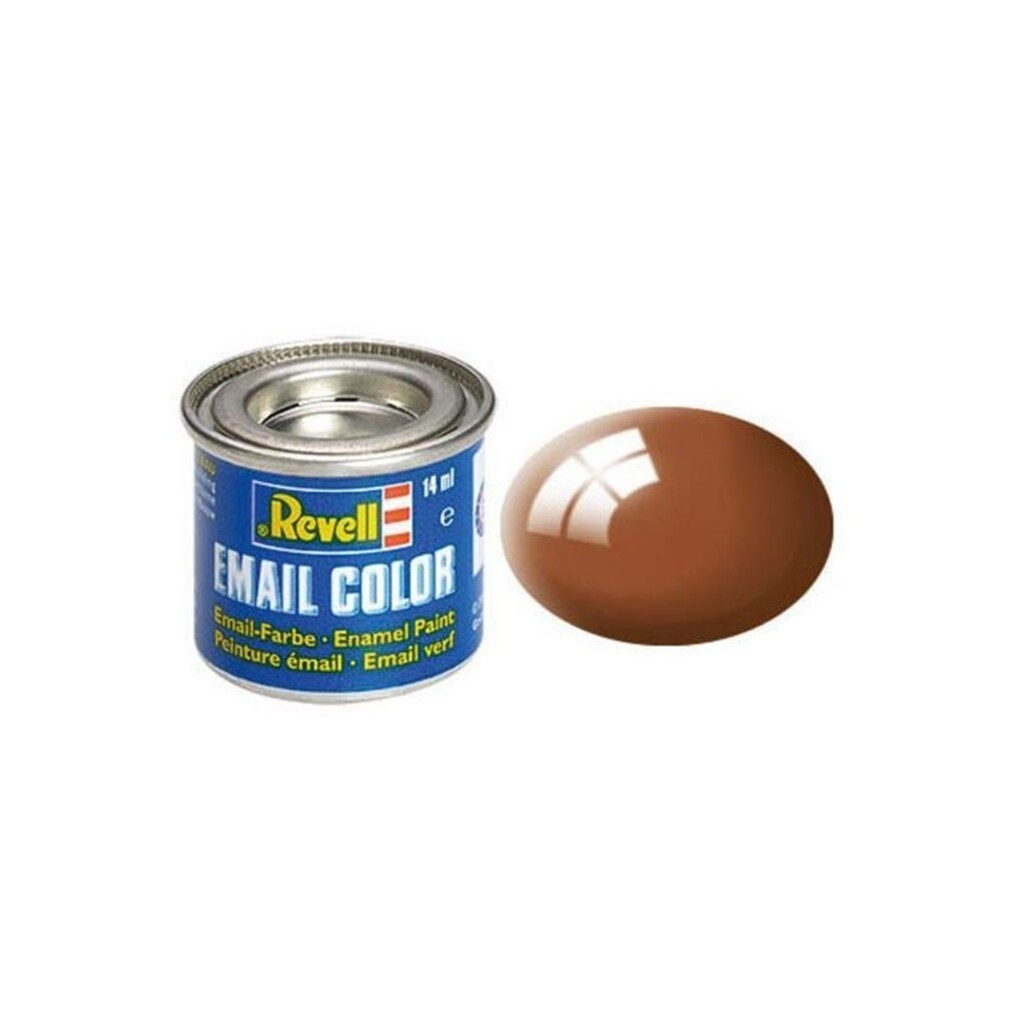 Revell Enamel Paint #80 - Loam Brown Glossy