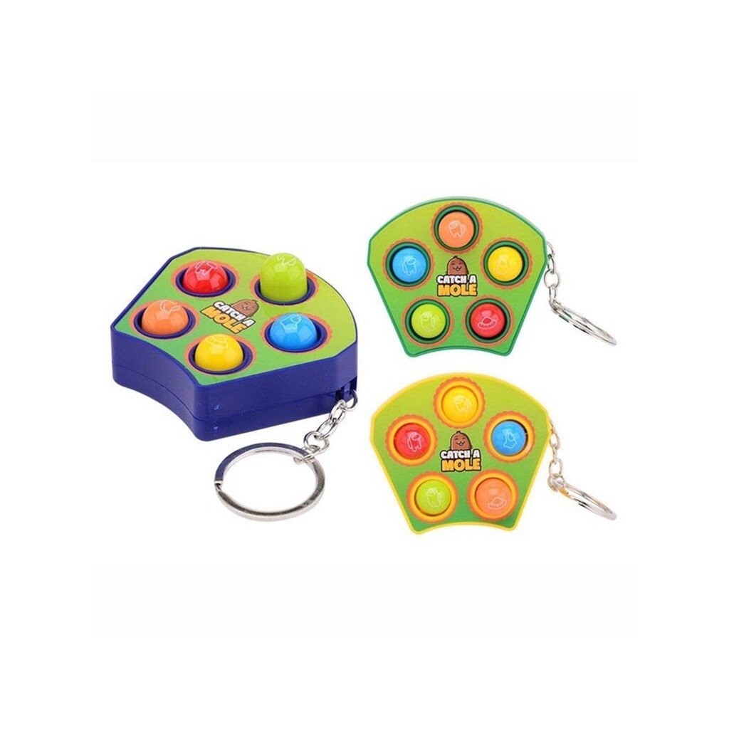 Toi-Toys Moles Slapping Keychain Game