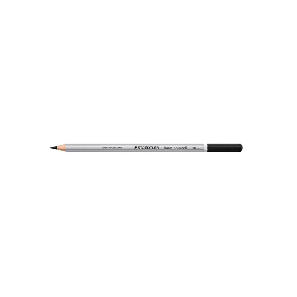 Staedtler KARAT AQUAREL SORT, ÆSKE 6 STK
