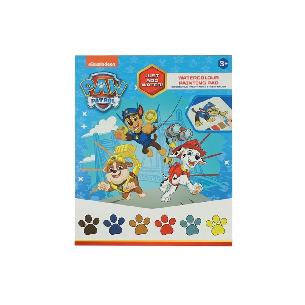Sambro - PAW Patrol Coloring with Water Coloring Block 27pcs.