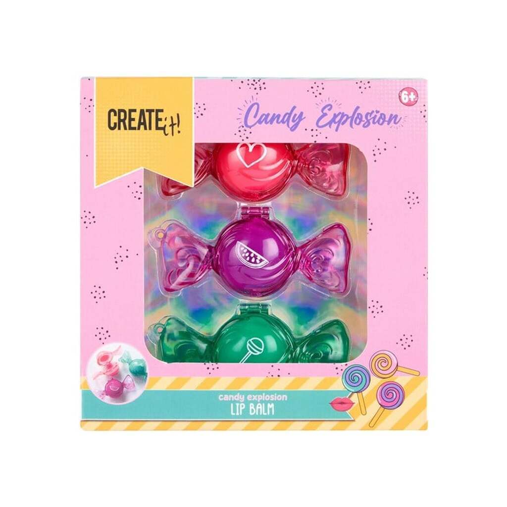 CREATE IT! - Candy Lip Balm Cool Box 3 pcs.