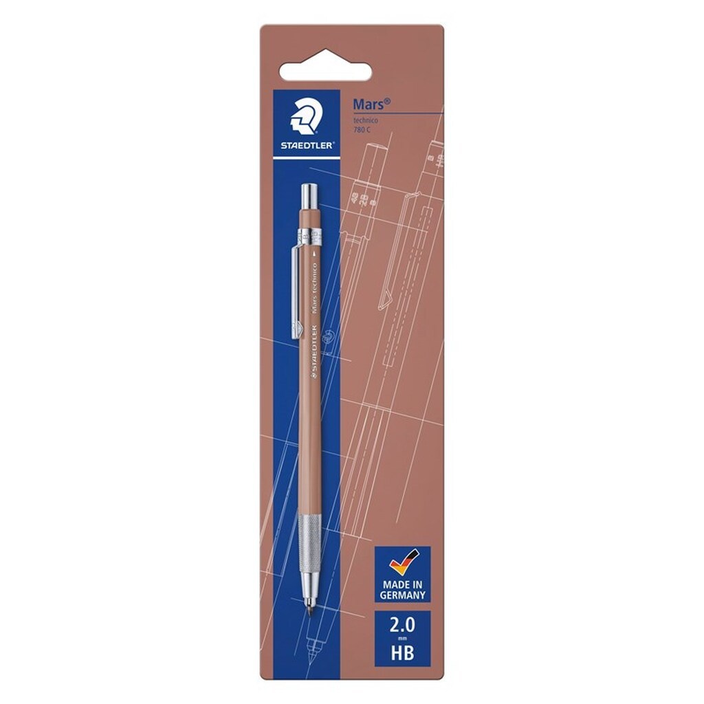 Staedtler MARS TECHNICO PENCIL HB ROSENTRÆ BK
