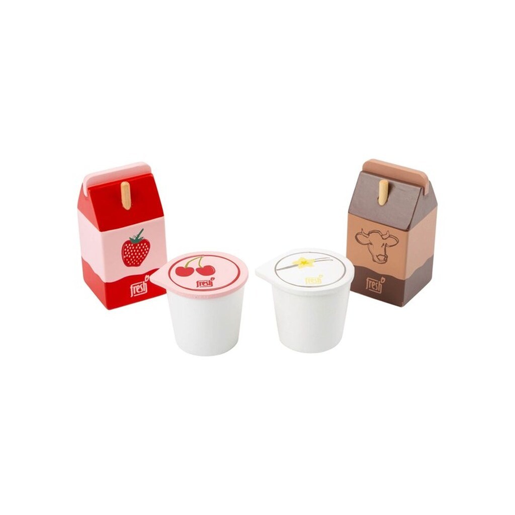 Small Foot - Wooden Play Food Dairy 4dlg.