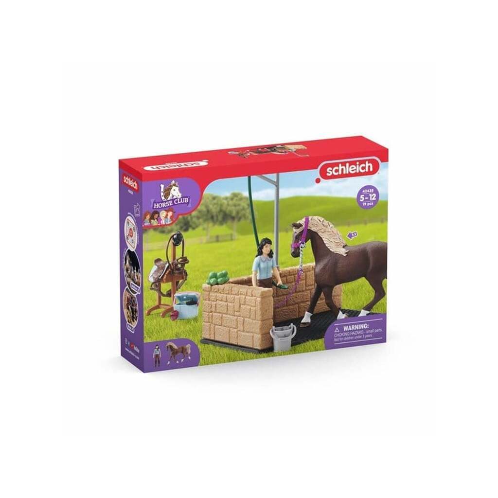 Schleich Vaskeplads med Horse Club, Emily &amp; Luna