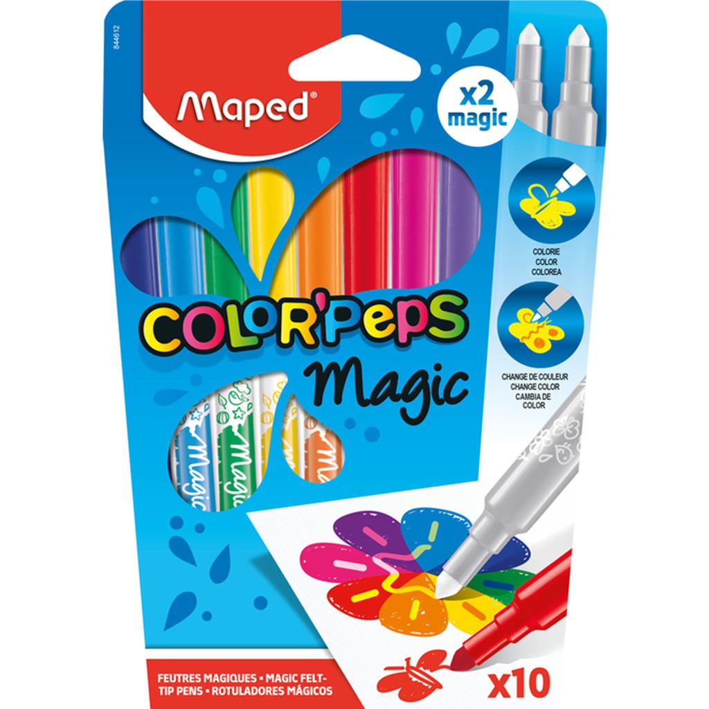 Maped Color&apos;Peps Trylletusser x10