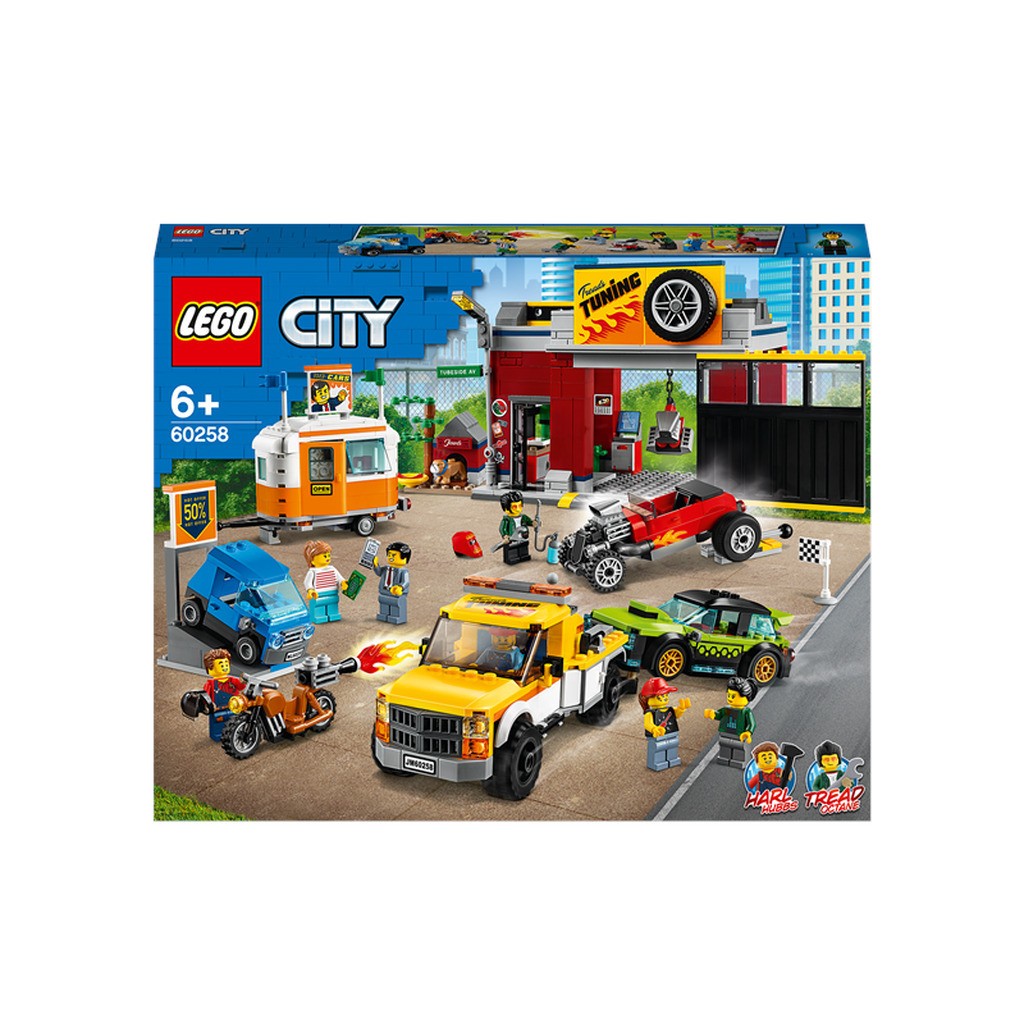 LEGO City 60258 Motorværksted