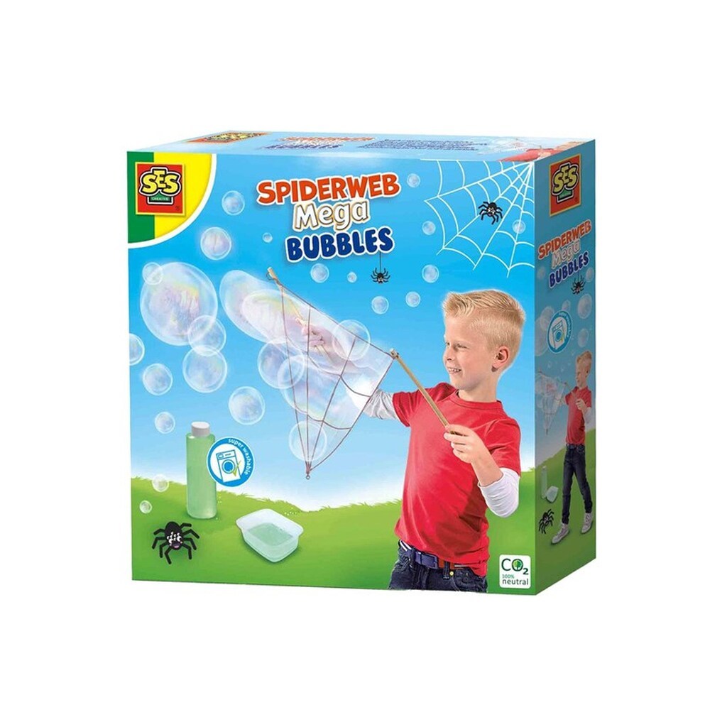SES Creative Spider Web Mega Bubbles
