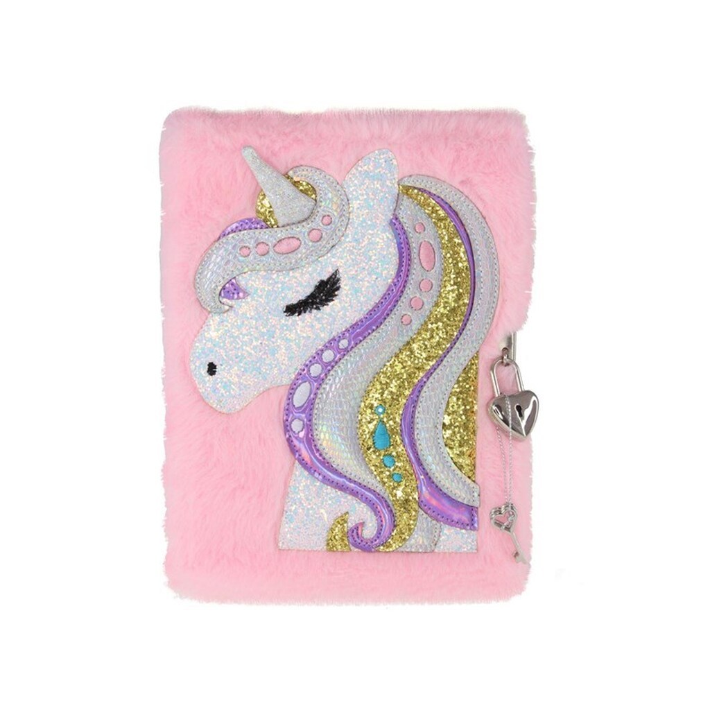 Tinka DAGBOG PLYS UNICORN ROSA