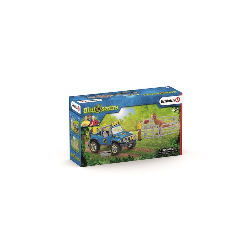 Schleich Off-road vehicle with dino outpost