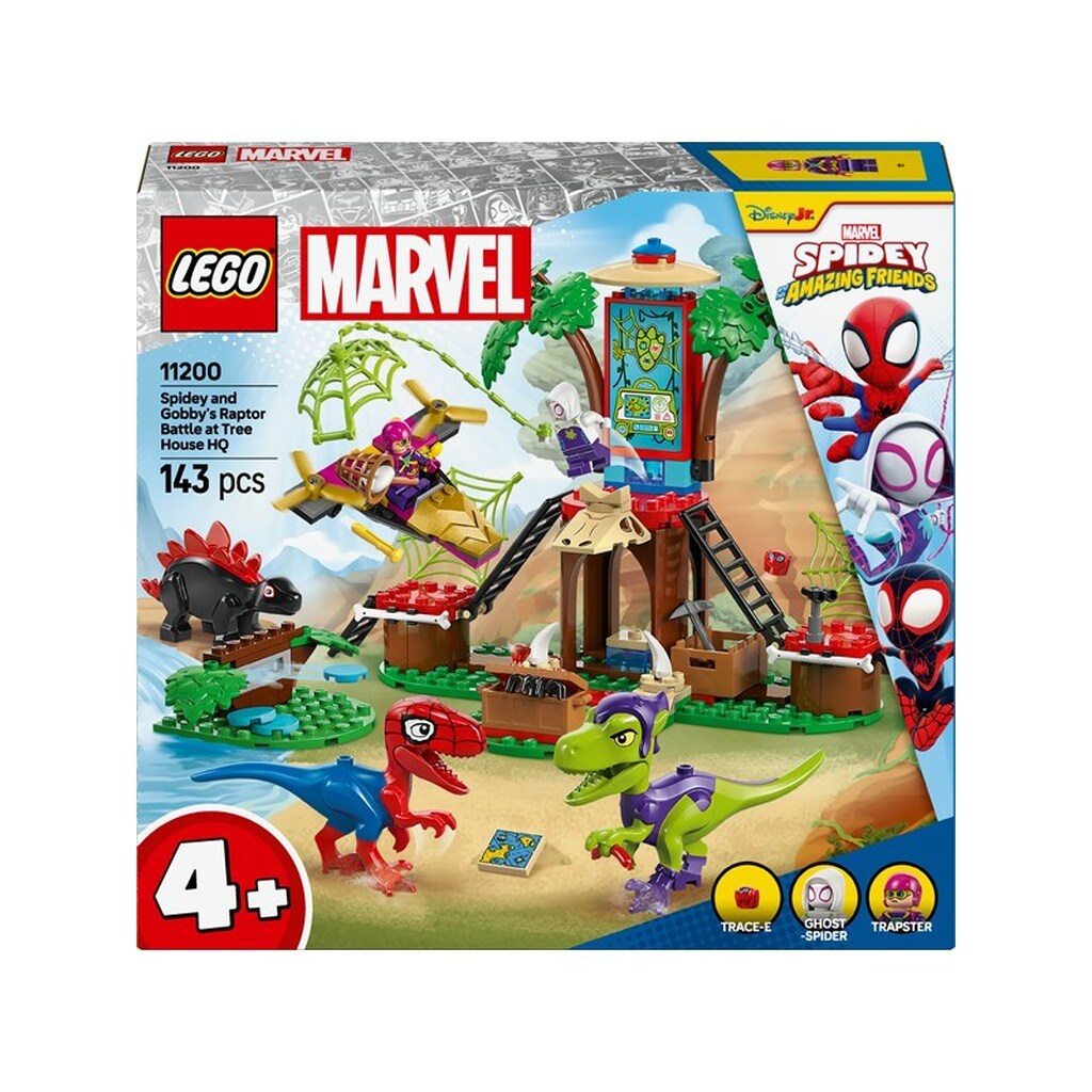LEGO Super Heroes Marvel 11200 Spidey og Gobbys raptorkamp ved hovedkvarteret