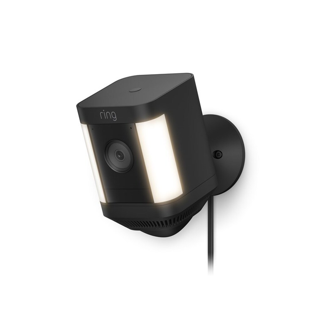 Ring Spotlight Cam Plus Plug-in Black