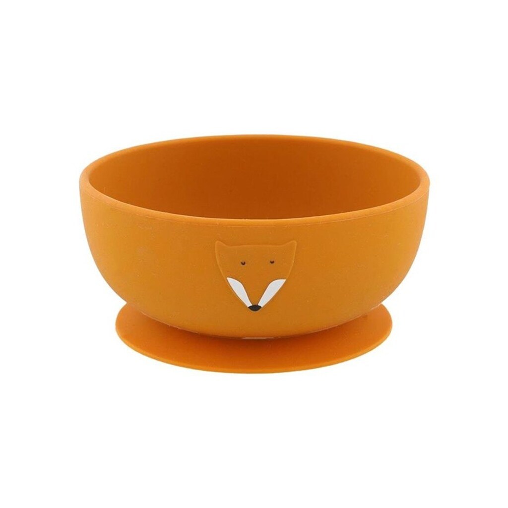 Trixie Baby - Silicone Bowl with Suction Cup - Mr. Fox