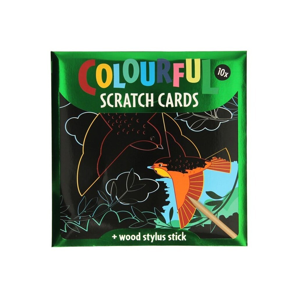 Wins Holland Scratch Cards - Birds and Butterflies 10 Sheets