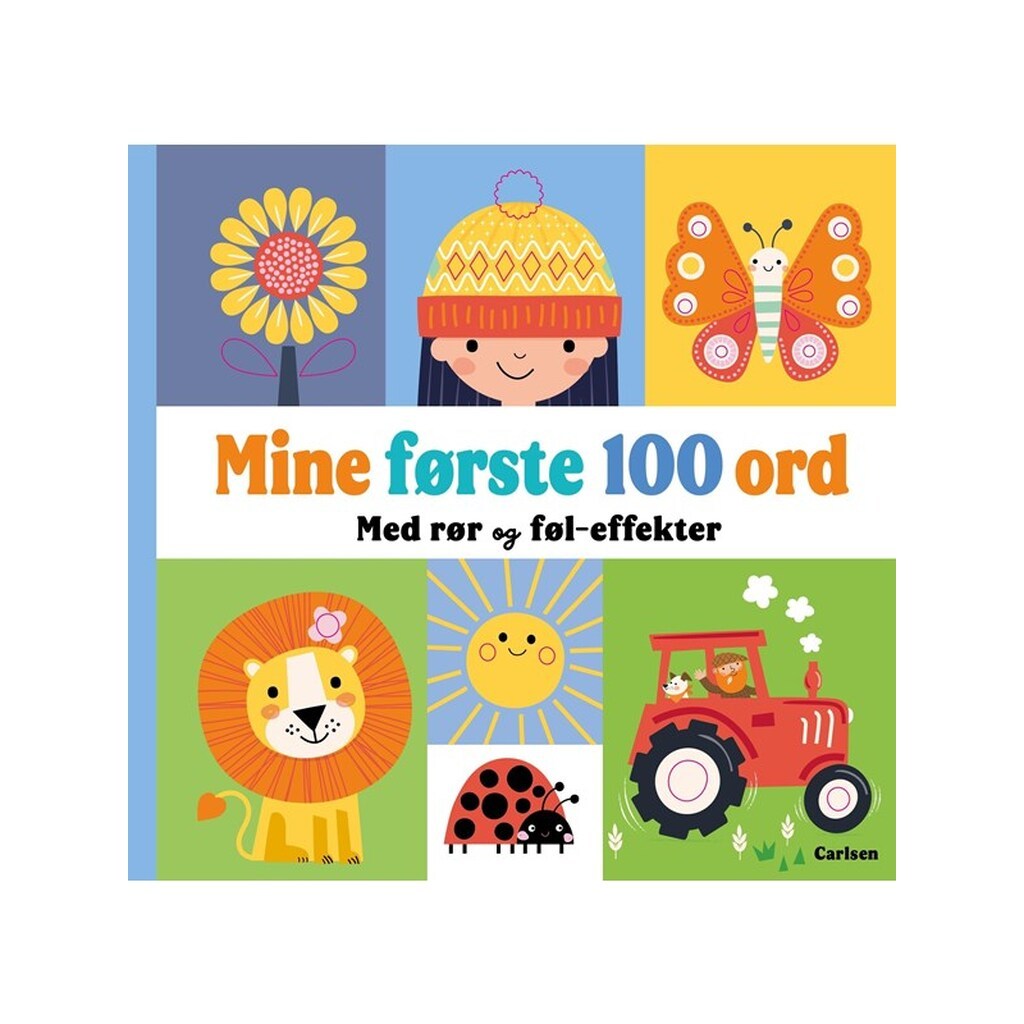 Mine første 100 ord med rør og føl-effekter - Børnebog - Papbog
